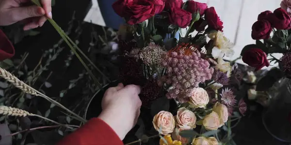 Populära floristkurser på Medborgarskolan.