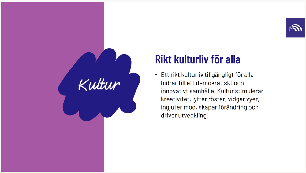 rikt kulturliv