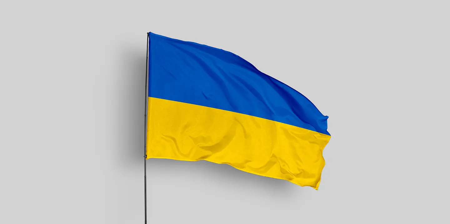 Ukrainas flagga